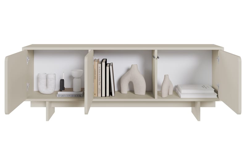 Marinport Tv-bänk 150 cm - Beige - Möbler - TV- & Mediamöbler - TV bänk & mediabänk
