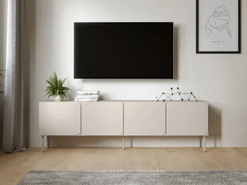 Marros Tv-bänk 200 cm - Beige - Möbler - TV- & Mediamöbler - TV bänk & mediabänk