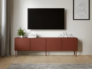 Marros Tv-bänk 200 cm - Toskanskt röd - Möbler - TV- & Mediamöbler - TV-skåp