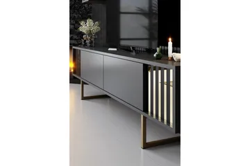 Masatomo Tv-bänk 180 cm - Antracit/Svart - Möbler - TV- & Mediamöbler - TV bänk & mediabänk