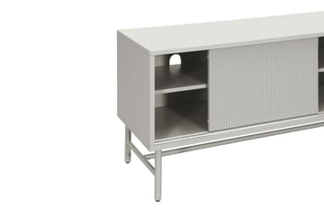 Matterhorn Smal tv-bänk med förvaring 40 cm djup 157 cm bred 58 cm bred - Beige - Möbler - TV- & Mediamöbler - TV bänk & mediabänk