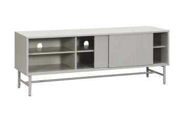 Matterhorn Smal tv-bänk med förvaring 40 cm djup 157 cm bred 58 cm hög - Beige - Möbler - TV- & Mediamöbler - TV bänk & mediabänk