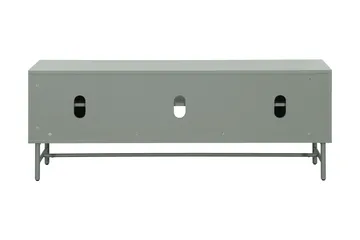 Matterhorn Smal tv-bänk med förvaring 40 cm djup 157 cm bred 58 cm hög - Grön - Möbler - TV- & Mediamöbler - TV bänk & mediabänk