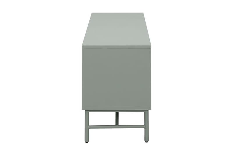Matterhorn Smal tv-bänk med förvaring 40 cm djup 157 cm bred 58 cm hög - Grön - Möbler - TV- & Mediamöbler - TV bänk & mediabänk