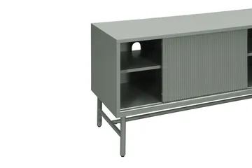 Matterhorn Smal tv-bänk med förvaring 40 cm djup 157 cm bred 58 cm hög - Grön - Möbler - TV- & Mediamöbler - TV bänk & mediabänk