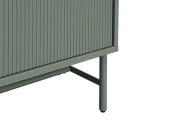 Matterhorn Smal tv-bänk med förvaring 40 cm djup 157 cm bred 58 cm hög - Grön - Möbler - TV- & Mediamöbler - TV bänk & mediabänk