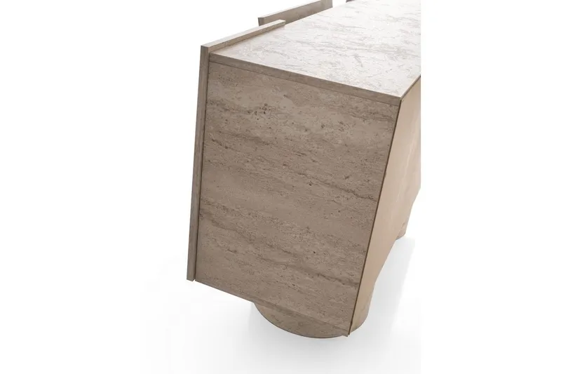 Abbas Tv-bänk 150 cm - Travertine - Möbler - TV- & Mediamöbler - TV bänk & mediabänk