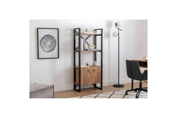 Albuferia Bokhylla 64 cm - Natur/Svart - Förvaring - Hylla - Bokhylla