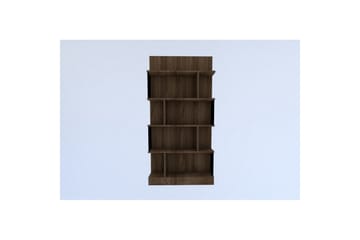 Alexelle Bokhylla 80 cm - Valnöt - Förvaring - Hylla - Bokhylla