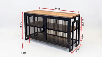 Alvorn Tv-Bänk 90 cm - Möbler - TV- & Mediamöbler - Mediastativ & väggfäste - Tv-stativ & Tv-väggfäste