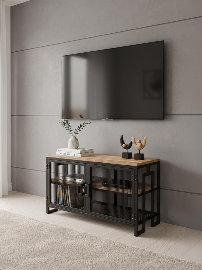 Alvorn Tv-Bänk 90 cm - Möbler - TV- & Mediamöbler - Mediastativ & väggfäste - Tv-stativ & Tv-väggfäste