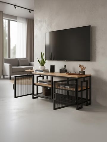 Alvorn Tv-Bänk 90 cm - Möbler - TV- & Mediamöbler - Mediastativ & väggfäste - Tv-stativ & Tv-väggfäste