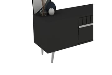 Anira Tv-bänk 150 cm - Antracit/Silver - Möbler - TV- & Mediamöbler - TV bänk & mediabänk