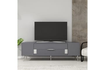 Anira Tv-bänk 150 cm - Antracit/Silver - Möbler - TV- & Mediamöbler - TV bänk & mediabänk