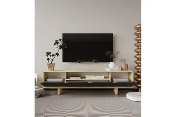 Arvo Tv-bänk 180x30 cm - Brun/Antracit - Möbler - TV- & Mediamöbler - TV bänk & mediabänk