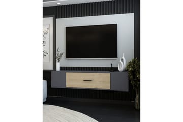 Avryn Tv-bänk 150 cm - Antracit - Möbler - TV- & Mediamöbler - TV bänk & mediabänk