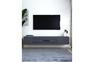 Avryn Tv-bänk 150 cm - Antracit - Möbler - TV- & Mediamöbler - TV bänk & mediabänk