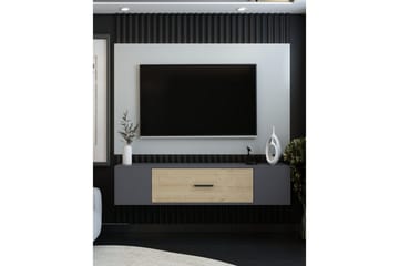 Avryn Tv-bänk 150 cm - Antracit - Möbler - TV- & Mediamöbler - TV bänk & mediabänk