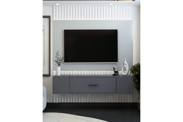 Avryn Tv-bänk 150 cm - Antracit - Möbler - TV- & Mediamöbler - TV bänk & mediabänk