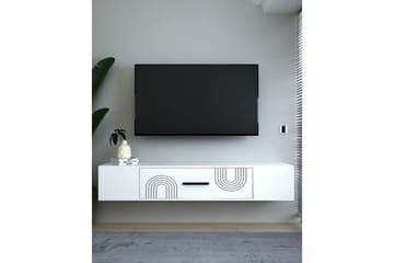 Avryn Tv-bänk 150 cm - Vit - Möbler - TV- & Mediamöbler - TV bänk & mediabänk