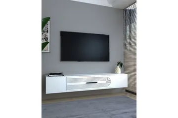 Avryn Tv-bänk 150 cm - Vit - Möbler - TV- & Mediamöbler - TV bänk & mediabänk