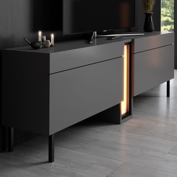 Berriaren TV-bänk 180 cm - Antracit - Möbler - TV- & Mediamöbler - Mediastativ & väggfäste - Tv-stativ & Tv-väggfäste