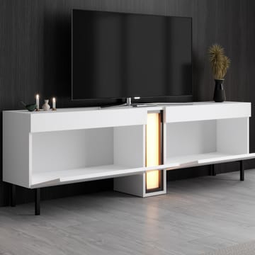 Berriaren TV-bänk 180 cm - Vit - Möbler - TV- & Mediamöbler - Mediastativ & väggfäste - Tv-stativ & Tv-väggfäste