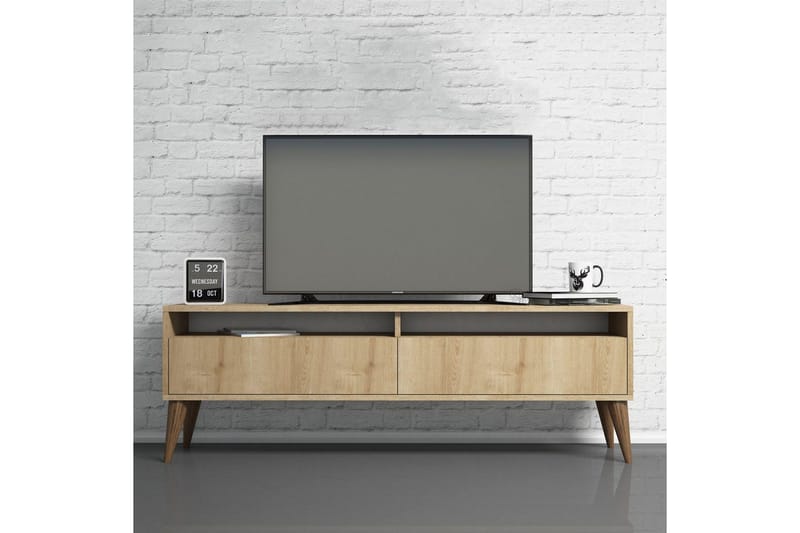 Bexheti Tv-bänk 150 cm - Ek - Möbler - TV- & Mediamöbler - TV bänk & mediabänk