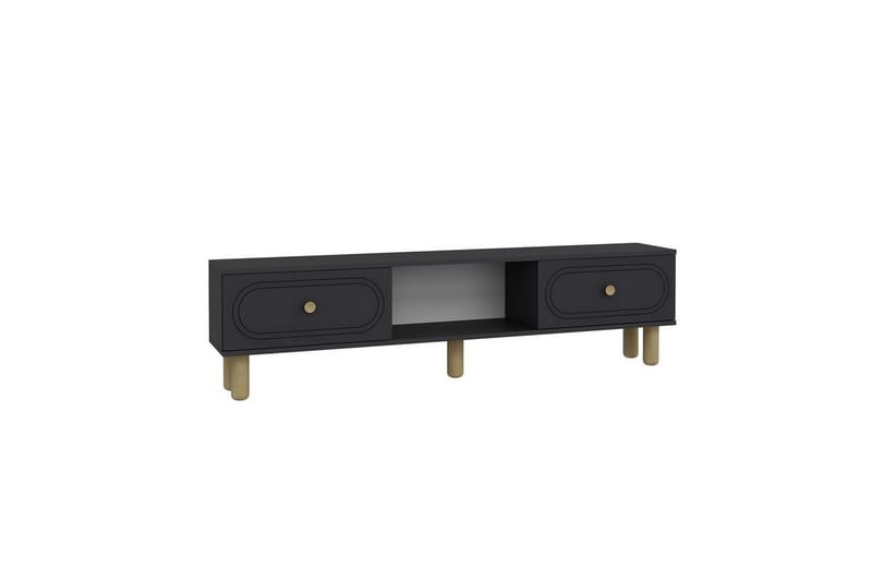 Bohem Tv-stativ 150x30 cm - Antracit - Möbler - TV- & Mediamöbler - Mediastativ & väggfäste - Tv-stativ & Tv-väggfäste