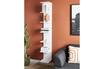 Bokhylla Eston Vit - Vit - Möbler - TV- & Mediamöbler - Mediastativ & väggfäste - Tv-stativ & Tv-väggfäste