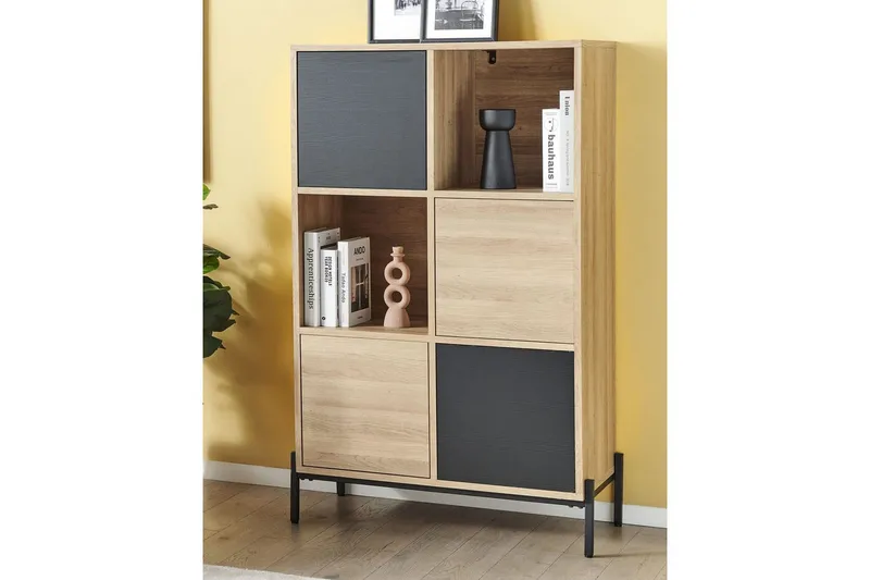 Bokhylla Moines - Förvaring - Hylla - Bokhylla