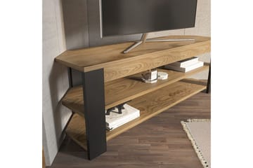 Bralyn Tv-bänk 120 cm - Ek/Antracit - Möbler - TV- & Mediamöbler - TV bänk & mediabänk