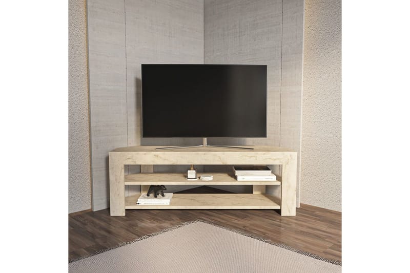 Bralyn Tv-bänk 120 cm - Travertine - Möbler - TV- & Mediamöbler - TV bänk & mediabänk