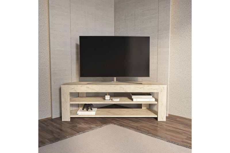 Bralyn Tv-bänk 120 cm - Travertine - Möbler - TV- & Mediamöbler - TV bänk & mediabänk