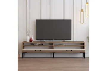 Brutorp Tv-bänk 180 cm - Valnöt/Cream - Möbler - TV- & Mediamöbler - TV bänk & mediabänk