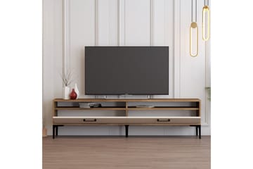 Brutorp Tv-bänk 180 cm - Valnöt/Cream - Möbler - TV- & Mediamöbler - TV bänk & mediabänk