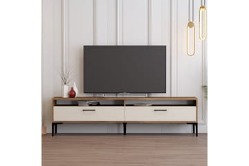 Brutorp Tv-bänk 180 cm - Valnöt/Cream - Möbler - TV- & Mediamöbler - TV bänk & mediabänk