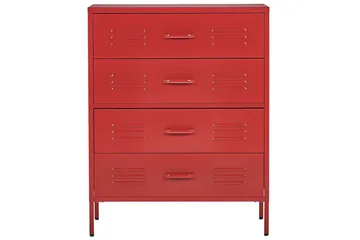 Byrå Enago Röd - Röd - Förvaring - Förvaringsmöbler - Byrå - Hallbyrå