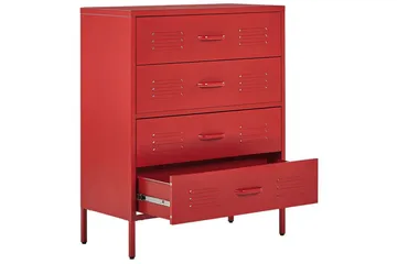 Byrå Enago Röd - Röd - Förvaring - Förvaringsmöbler - Byrå - Hallbyrå