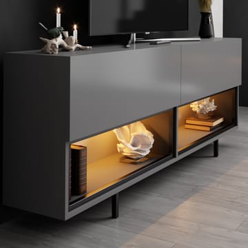 Cielieucel TV-bänk 180 cm - Antracit - Möbler - TV- & Mediamöbler - Mediastativ & väggfäste - Tv-stativ & Tv-väggfäste