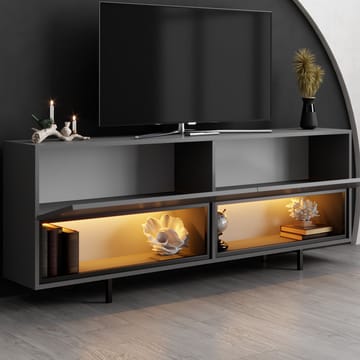 Cielieucel TV-bänk 180 cm - Antracit - Möbler - TV- & Mediamöbler - Mediastativ & väggfäste - Tv-stativ & Tv-väggfäste