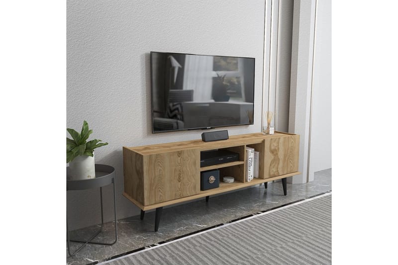 Corvo Tv-bänk 154,4 cm - Ek - Möbler - TV- & Mediamöbler - TV bänk & mediabänk