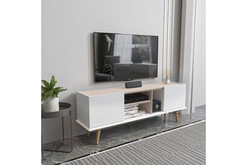 Corvo Tv-bänk 154,4 cm - Vit/Beige - Möbler - TV- & Mediamöbler - TV bänk & mediabänk