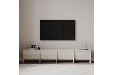 Crala Tv-bänk 180 cm - Travertine - Möbler - TV- & Mediamöbler - TV bänk & mediabänk