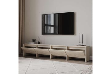 Crala Tv-bänk 180 cm - Travertine - Möbler - TV- & Mediamöbler - TV bänk & mediabänk