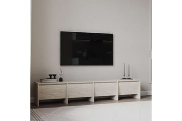 Crala Tv-bänk 180 cm - Travertine - Möbler - TV- & Mediamöbler - TV bänk & mediabänk