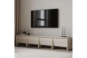 Crala Tv-bänk 180 cm - Travertine - Möbler - TV- & Mediamöbler - TV bänk & mediabänk