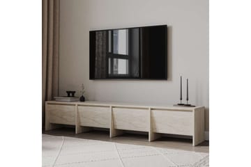 Crala Tv-bänk 180 cm - Travertine - Möbler - TV- & Mediamöbler - TV bänk & mediabänk