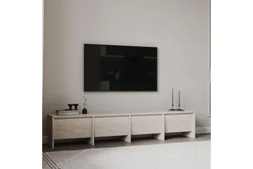 Crala Tv-bänk 180 cm - Travertine - Möbler - TV- & Mediamöbler - TV bänk & mediabänk