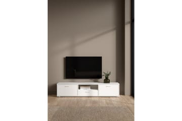 Cristian Tv-stativ 38 cm - Vit - Möbler - TV- & Mediamöbler - Mediastativ & väggfäste - Tv-stativ & Tv-väggfäste